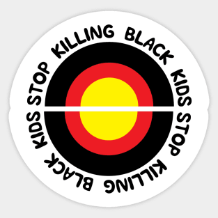 Stop killing Black kids Sticker